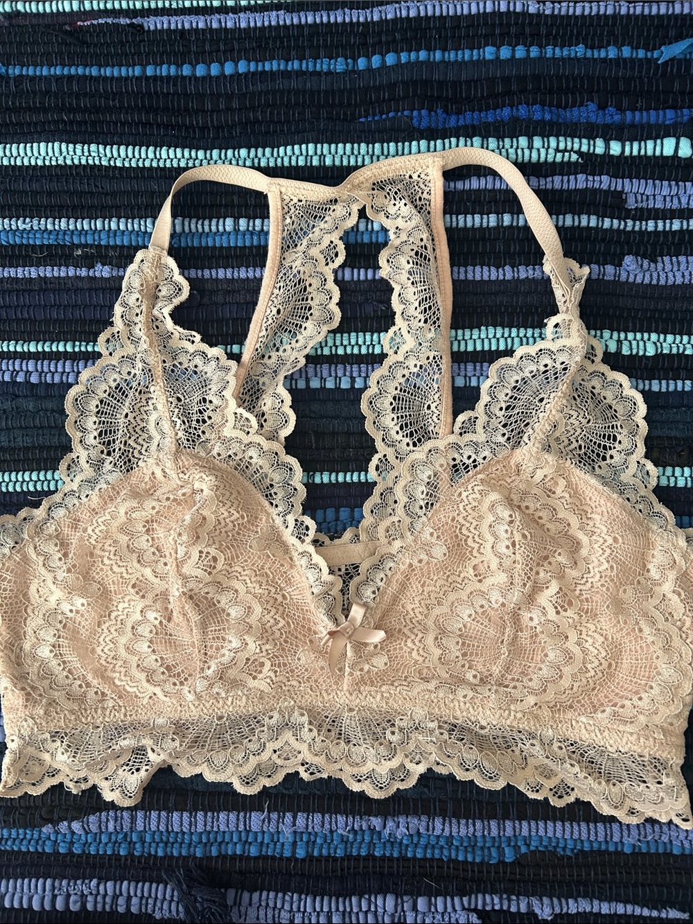 Jenni Lace Bralette in Nude Blush